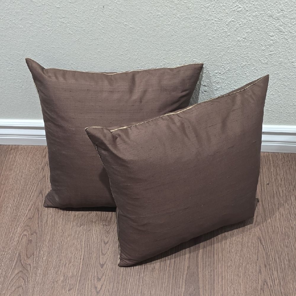 Pottery Barn Rich Brown‎ Accent Pillows